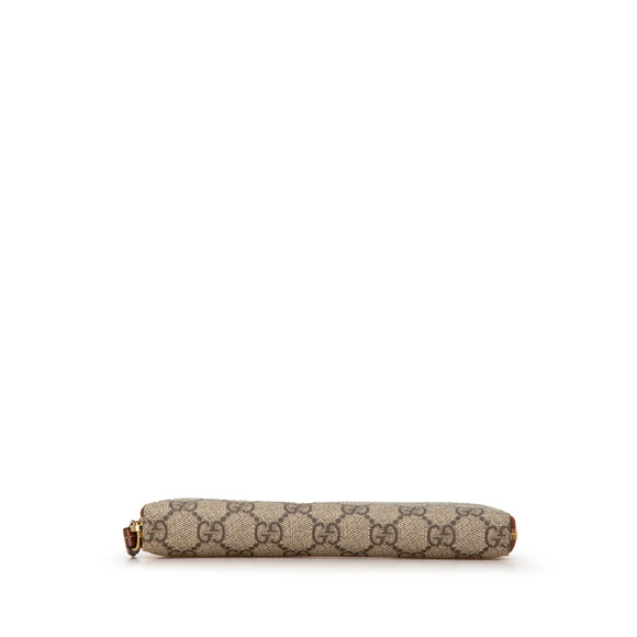 Pre-Loved Gucci GG Supreme Zip Around Long Wallet - Picture 3 of 8